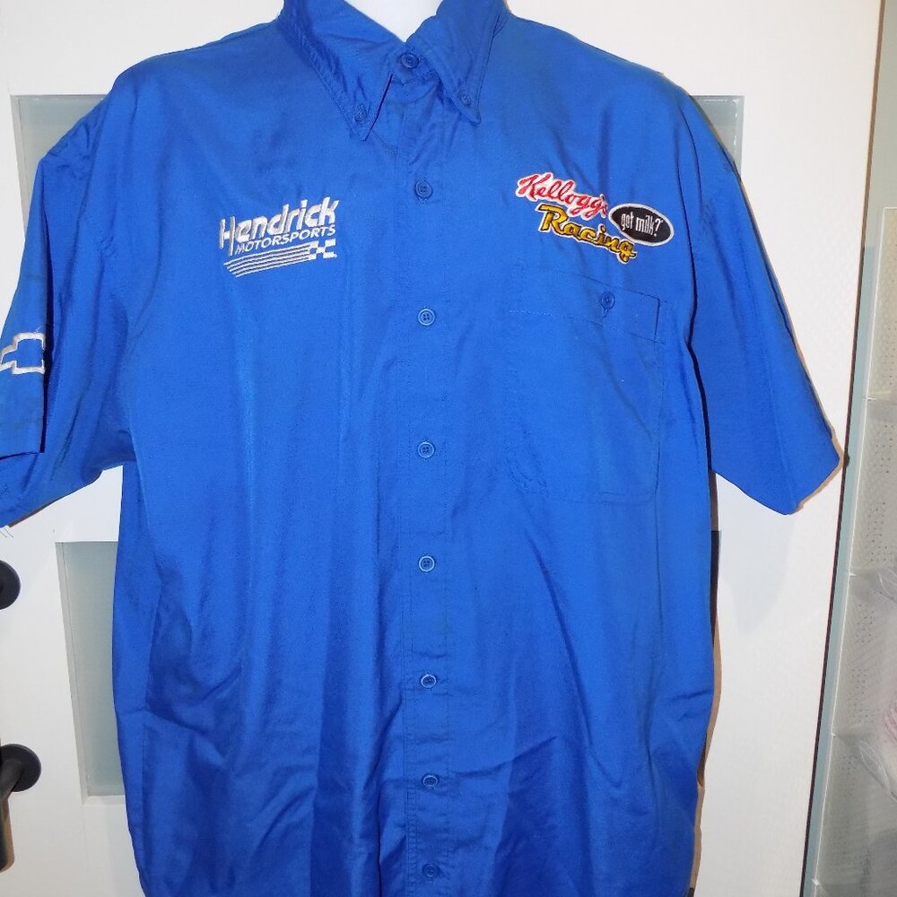 Hendrick Motorsports Racing NASCAR Pit Crew Team Issued Shirt #5 Size XL Men's